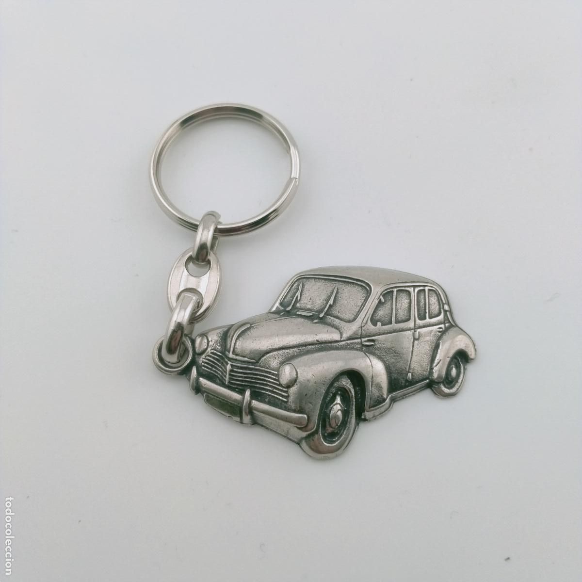 Coleccionismo de llaveros: llavero renault 4cv cromado