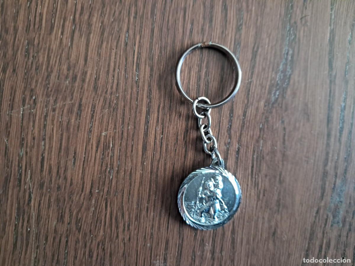 Coleccionismo de llaveros: llavero de metal de tipo religioso, nuestra se&ntilde;ora de San Salvador, Felanitx. Mallorca.
