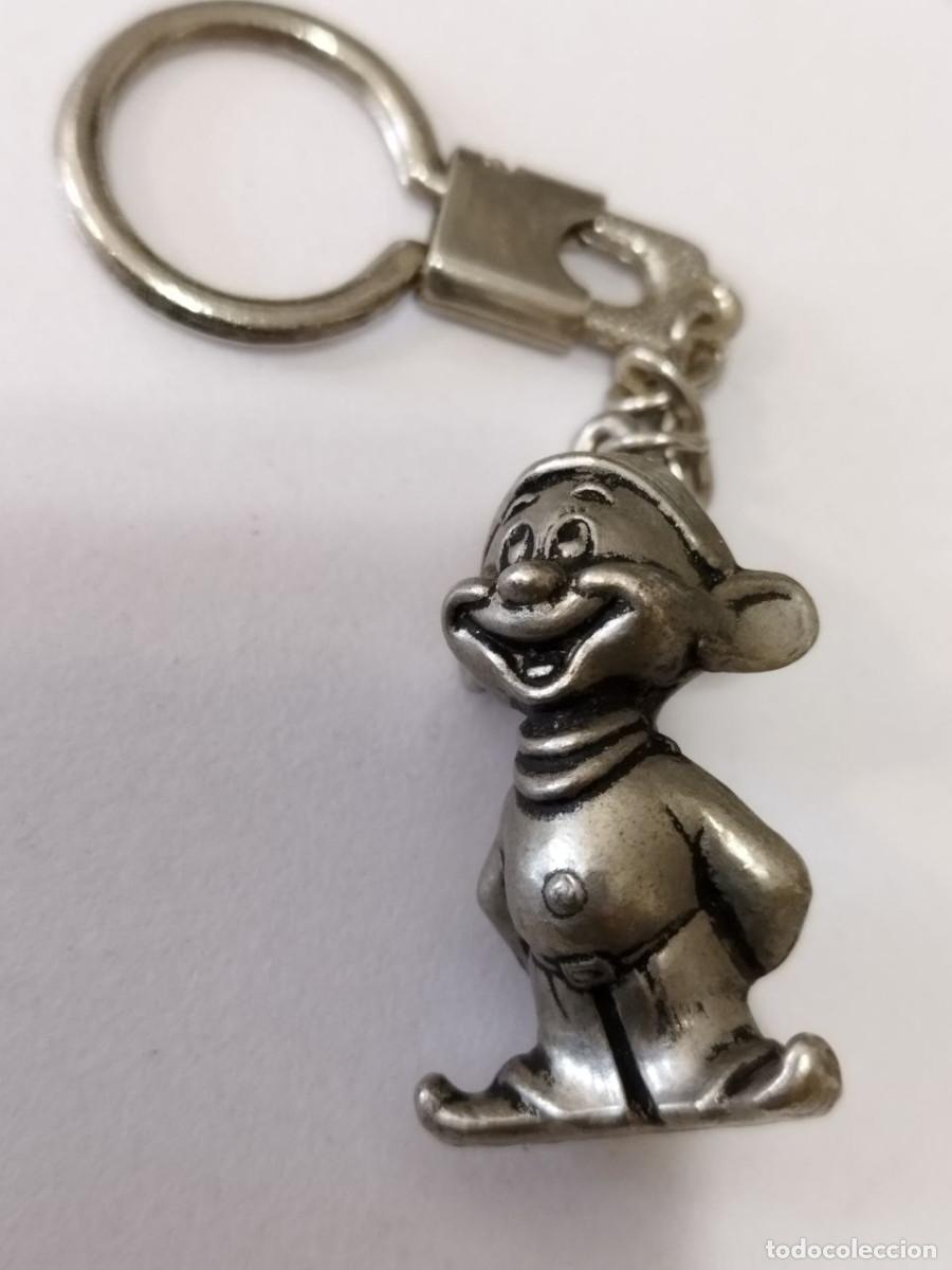 Coleccionismo de llaveros: Llavero Enanito de Blancanieves Walt Disney Vintage