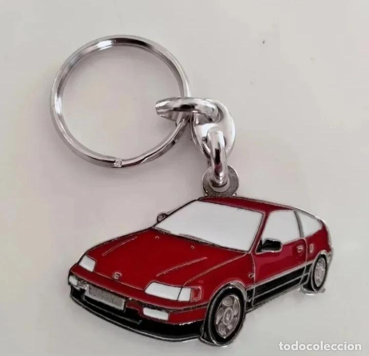Coleccionismo de llaveros: llavero honda crx rojo