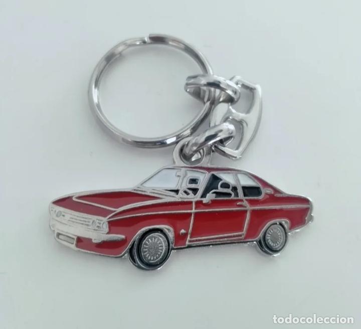 Coleccionismo de llaveros: llavero opel manta rojo