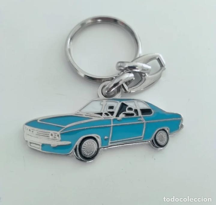 Coleccionismo de llaveros: llavero opel manta azul