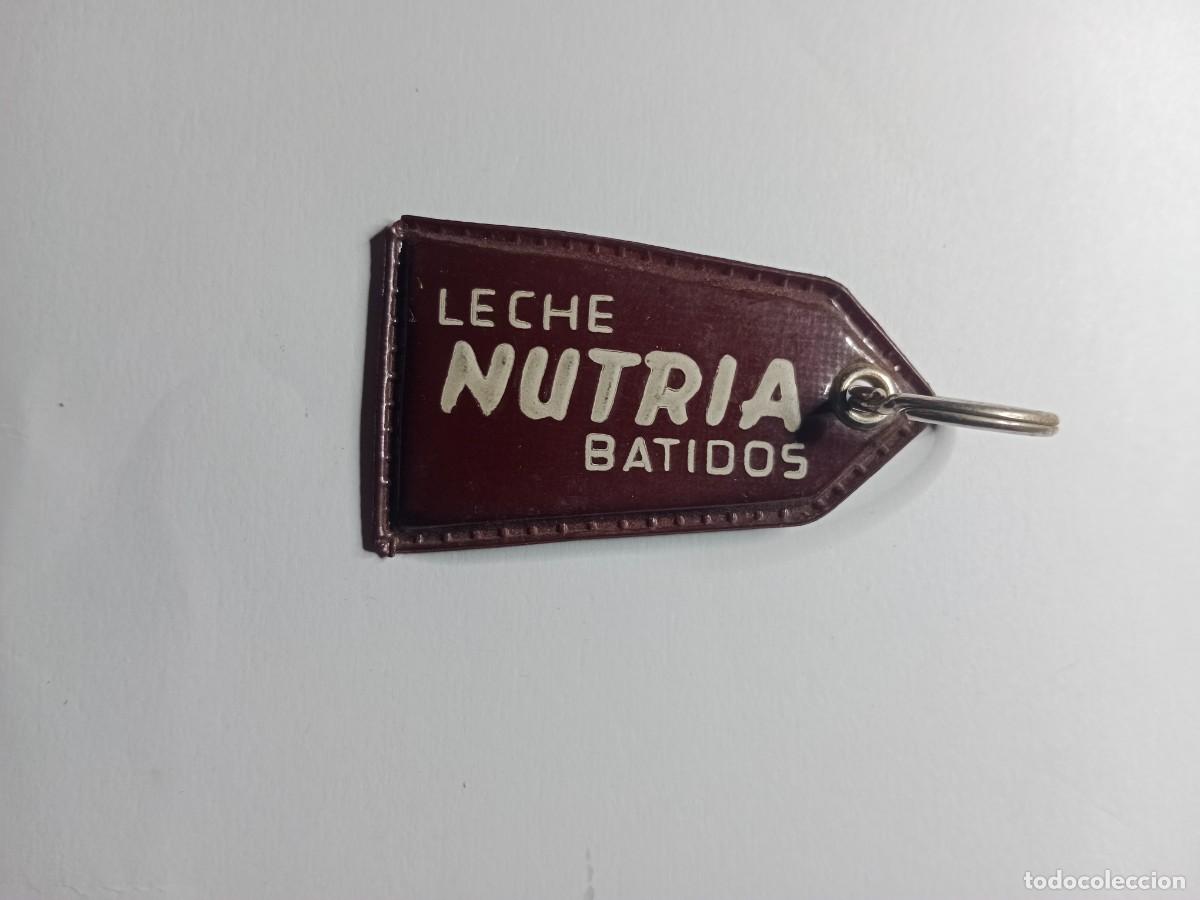Coleccionismo de llaveros: LLAVERO PUBLICIDAD LECHE Y BATIDOS NUTRIA - A&Ntilde;OS 70/80