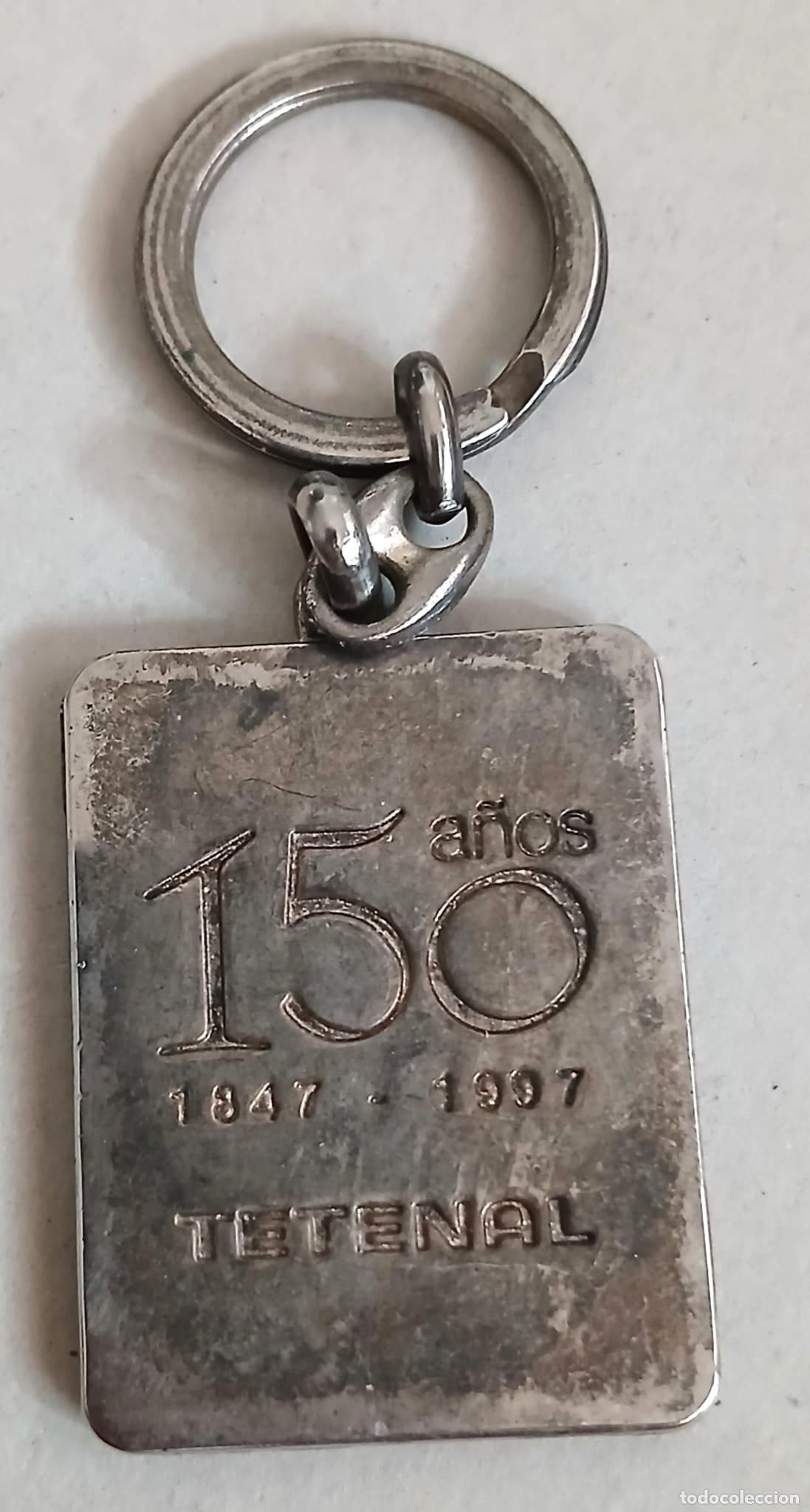 Colecionismo de porta-chaves: Antiguo llavero TETENAL 150 A&Ntilde;OS - 1847 1997