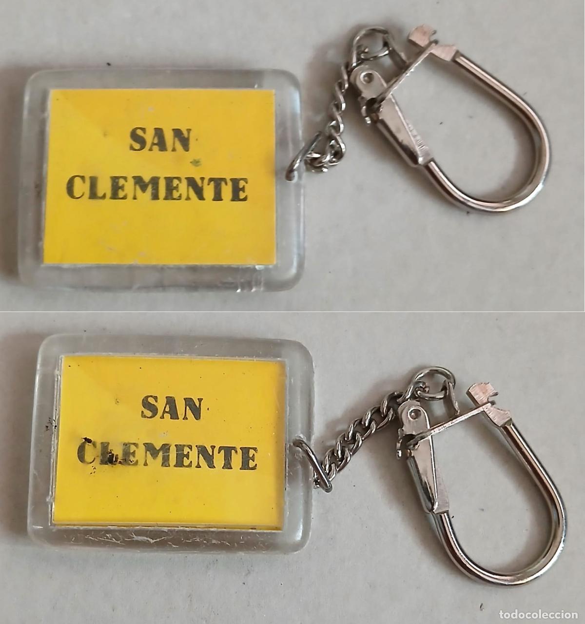 Coleccionismo de llaveros: Antiguo llavero SAN CLEMENTE