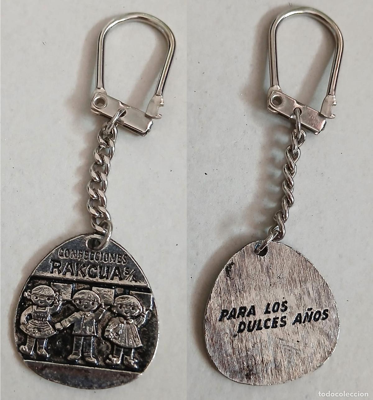 Coleccionismo de llaveros: Antiguo llavero CONFECCIONES RACKUA