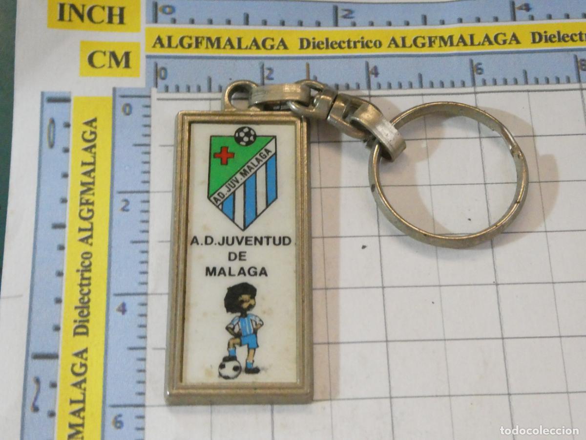 Coleccionismo de llaveros: ANTIGUO LLAVERO DE DEPORTES. F&Uacute;TBOL MODESTO MALAGUE&Ntilde;O. ASOCIACI&Oacute;N DEPORTIVA JUVENTUD M&Aacute;LAGA