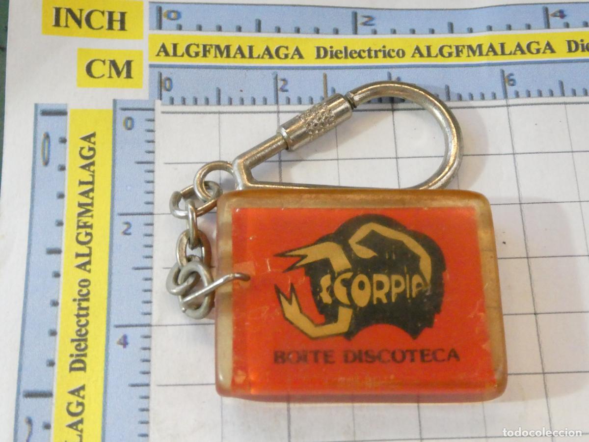 Coleccionismo de llaveros: LLAVERO DE DISCOTECAS PUBS NIGHT CLUBS. SCORPIA BOITE DISCOTECA IGUALADA BARCELONA