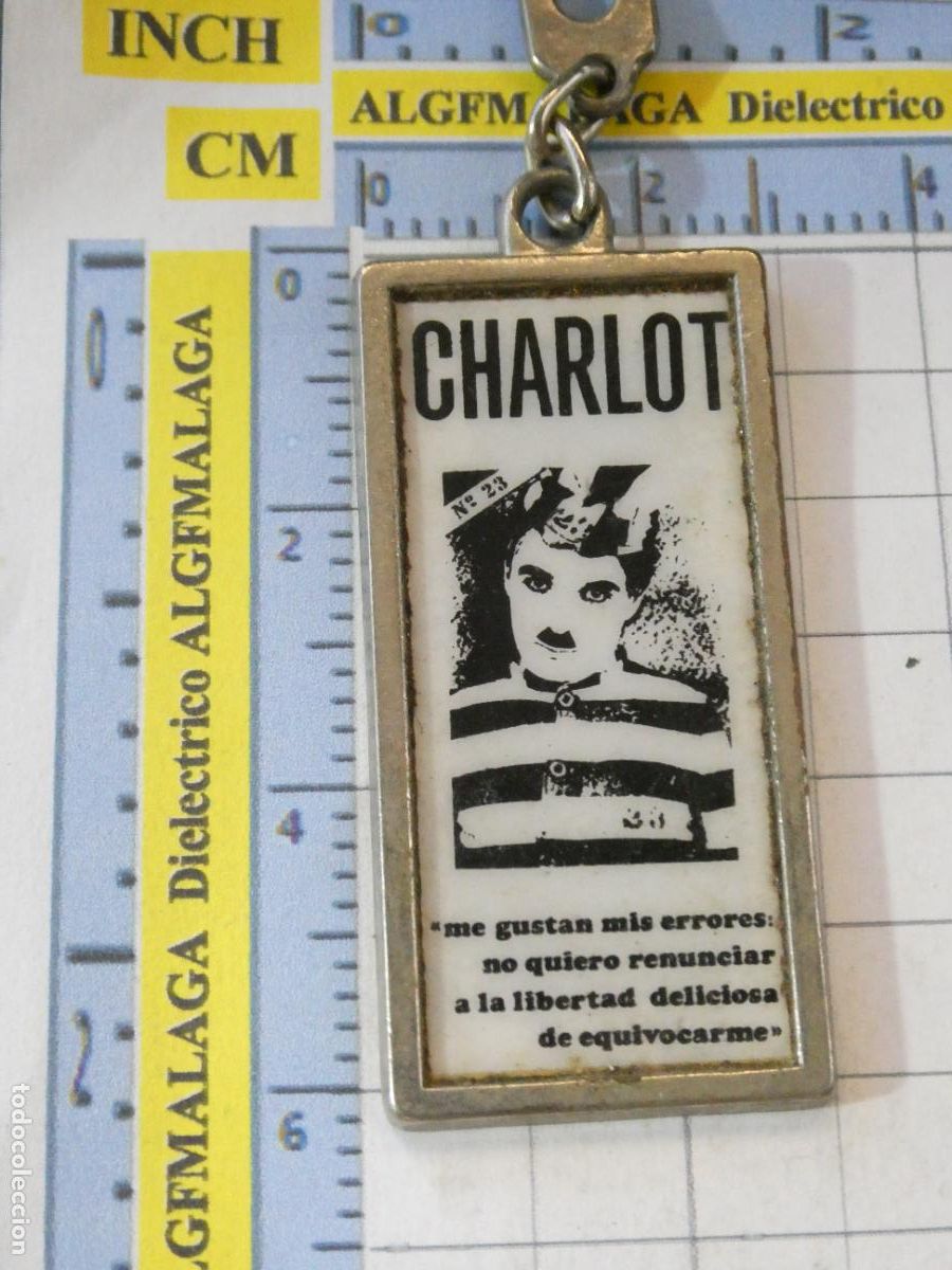 Coleccionismo de llaveros: LLAVERO DE CINE TELEVISI&Oacute;N PEL&Iacute;CULAS. ACTOR CHARLOT