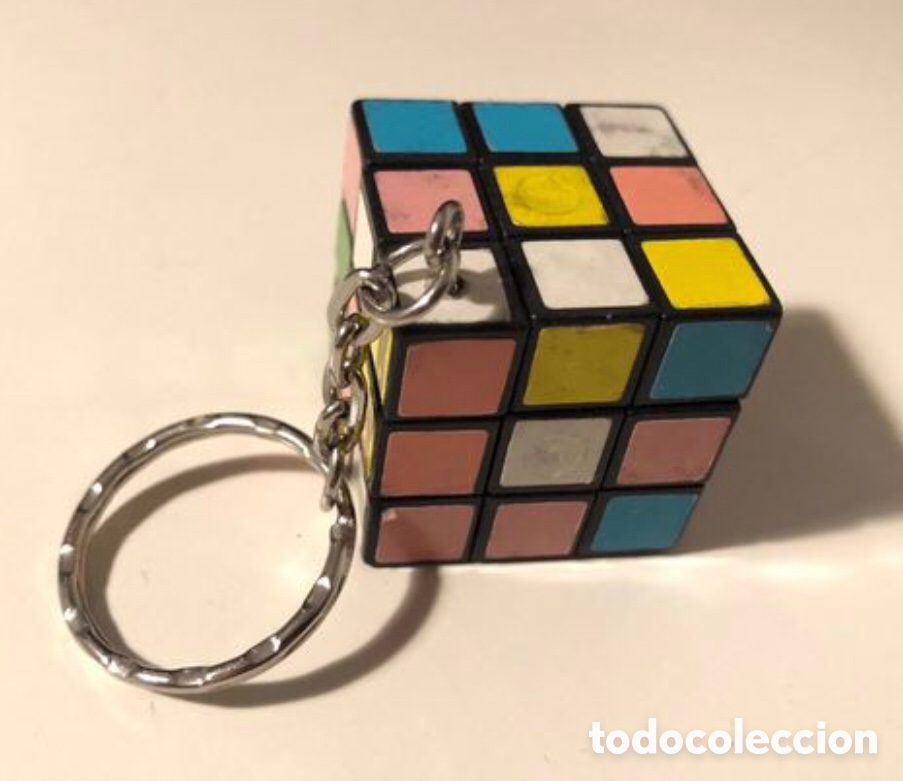 Coleccionismo de llaveros: Llavero de Cubo Rubik