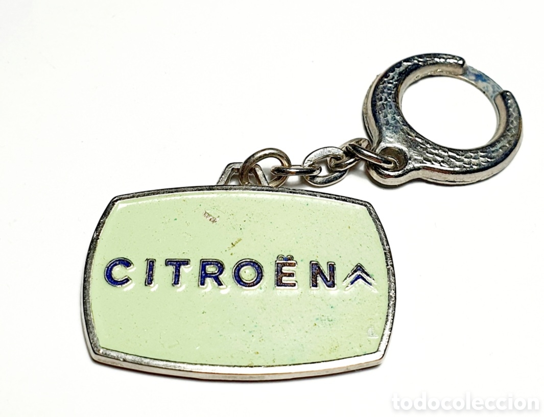 Coleccionismo de llaveros: LLAVERO CITRO&Euml;N - VERDE JADE - 2CV. ORIGINAL DE LA &Eacute;POCA