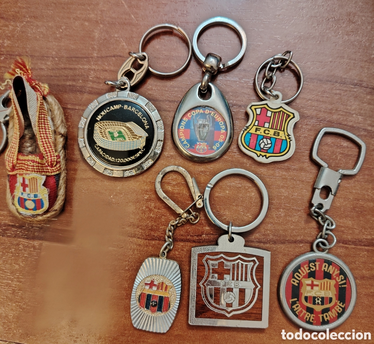 Coleccionismo de llaveros: Llaveros f&uacute;tbol Club Barcelona