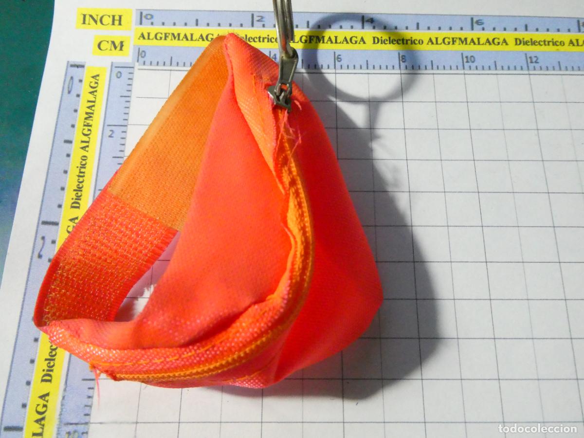 Coleccionismo de llaveros: LLAVERO MINIATURAS. MOCHILA BANDOLERA TELA CON CREMALLERA. MONEDERO