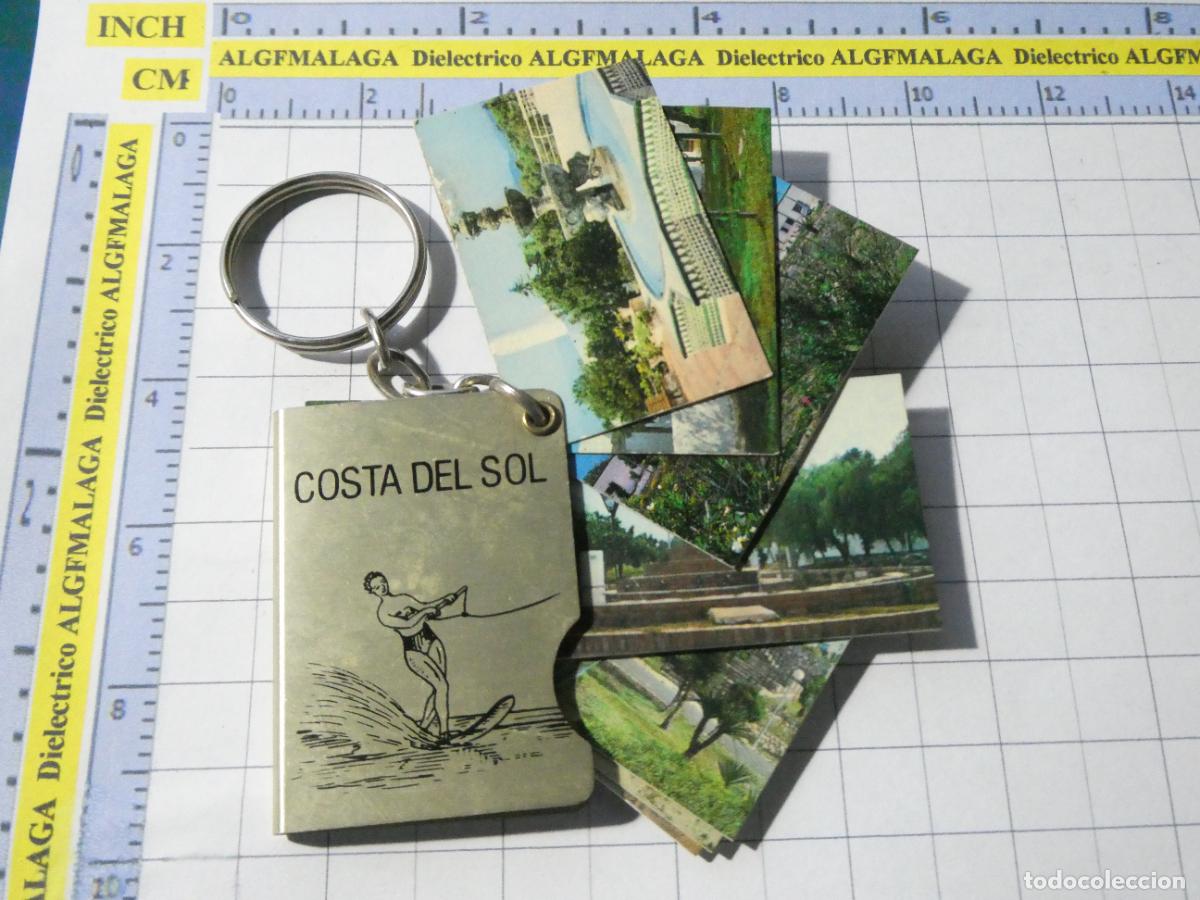 Coleccionismo de llaveros: LLAVERO DE TURISMO. FOTOS POSTALES DE MARBELLA, COSTA DEL SOL, M&Aacute;LAGA