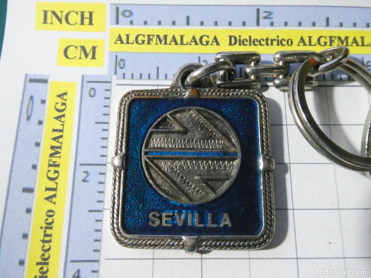 Coleccionismo de llaveros: LLAVERO DE TRENES FERROCARRILES. RENFE CIRCULO CULTURAL RECREATIVO DEPORTIVO SEVILLA