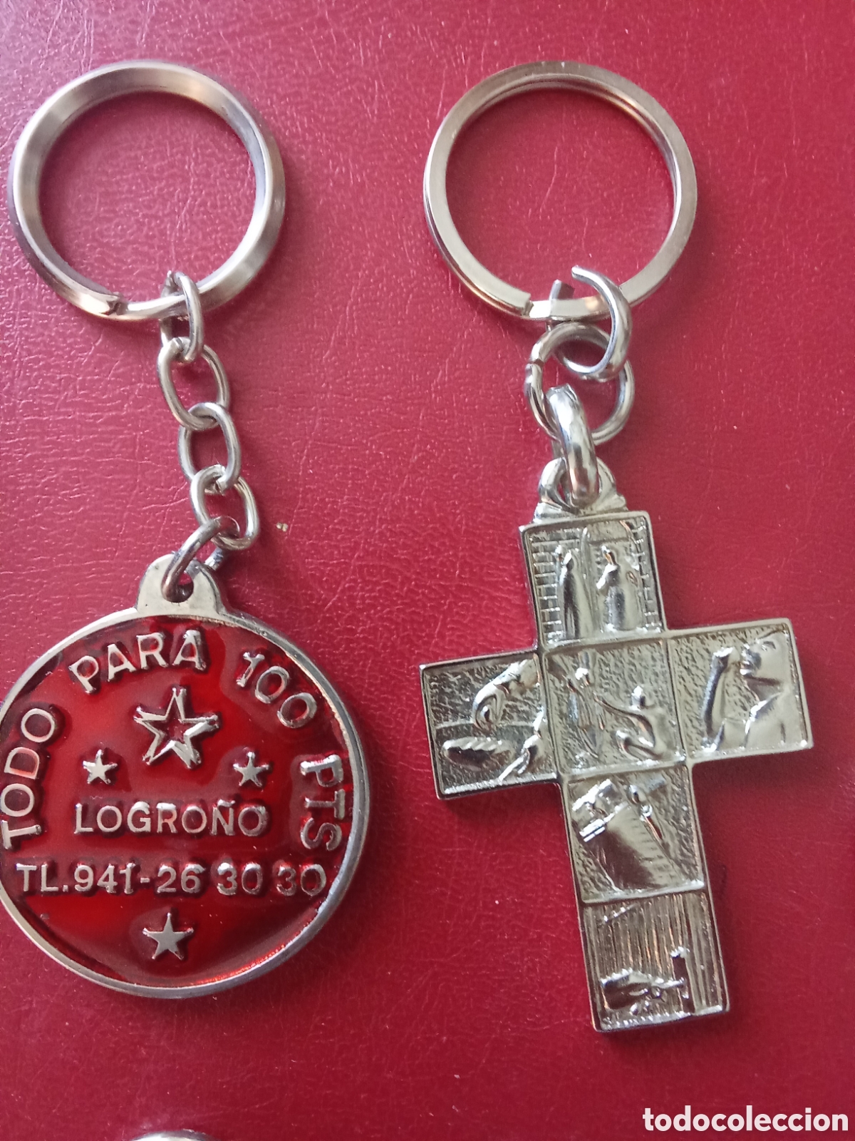 Coleccionismo de llaveros: lote de 7 llaveros variados JMJ - Foto 3