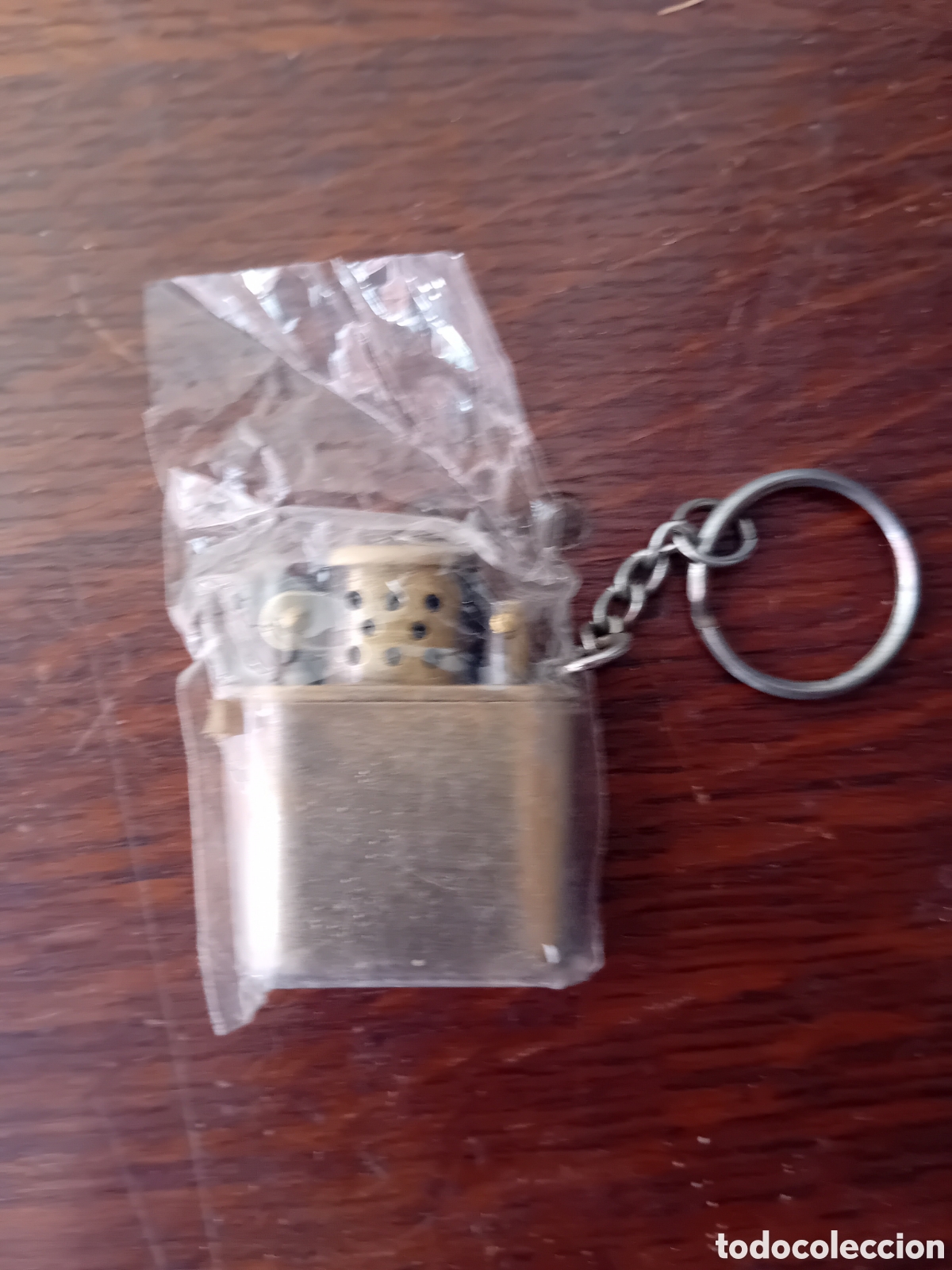 Coleccionismo de llaveros: Mechero vintage mini zipo