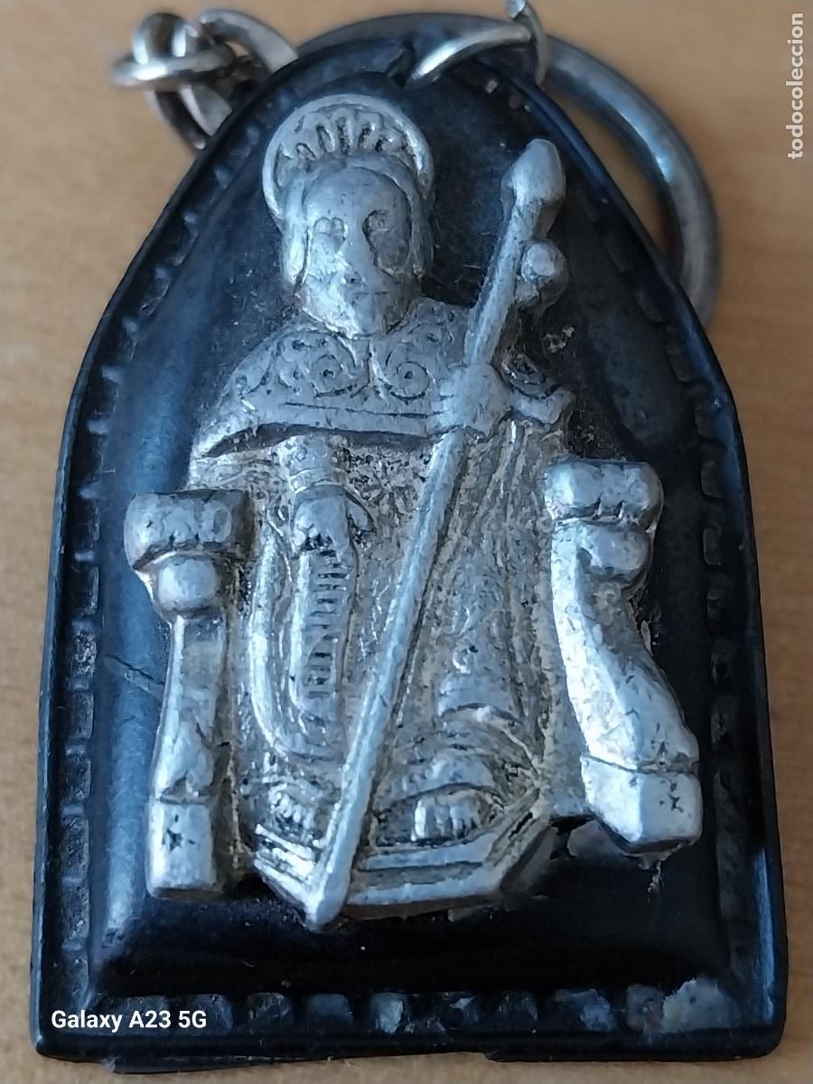 Coleccionismo de llaveros: SANTIAGO APOSTOL LLAVERO 4.5CMS ALTO USADO ORIGINAL