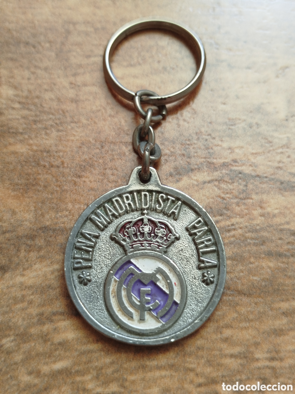 Coleccionismo de llaveros: Llavero Pe&ntilde;a Madridista Parla