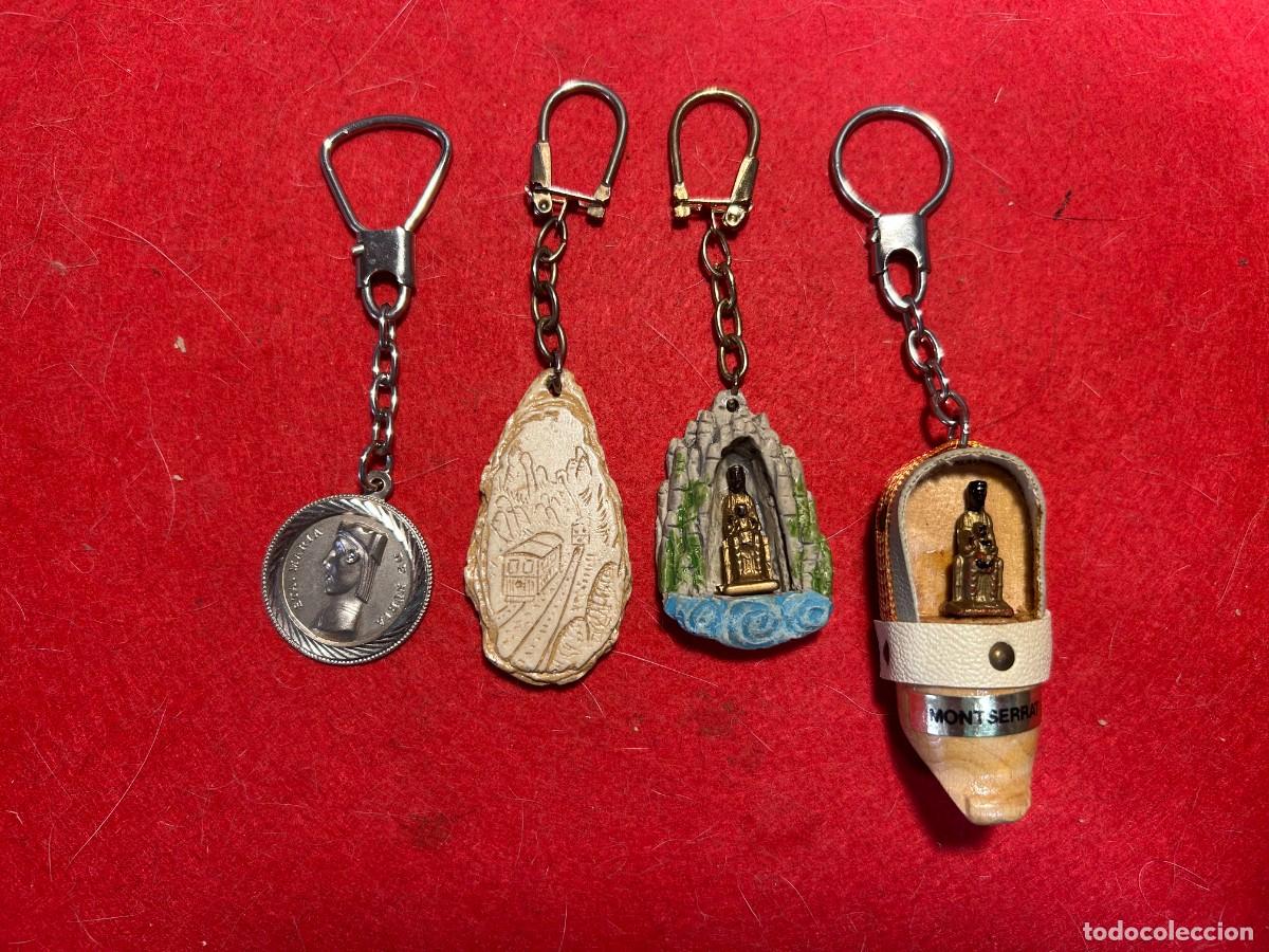 Coleccionismo de llaveros: LLavero Virgen de Monserrat lote 4