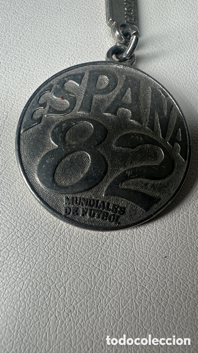 Collectionnisme de portes-cl&eacute;s: Llavero mundial de futbol Espa&ntilde;a 82