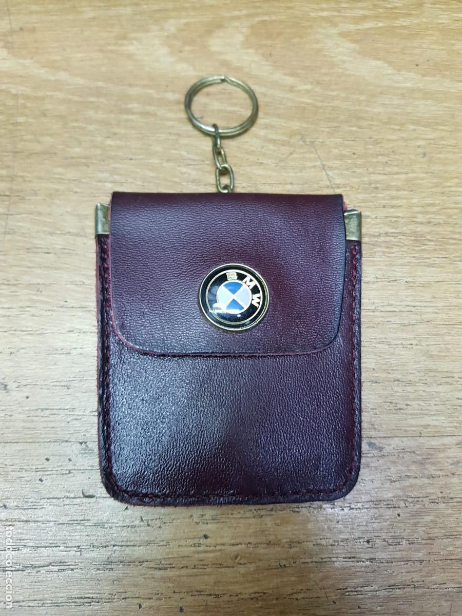 Coleccionismo de llaveros: LLAVERO BMW- DE PIEL