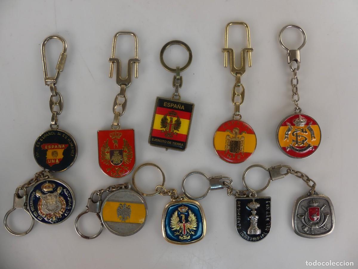 Collection of Keychains: COLECCION LOTE DE 10 LLAVEROS