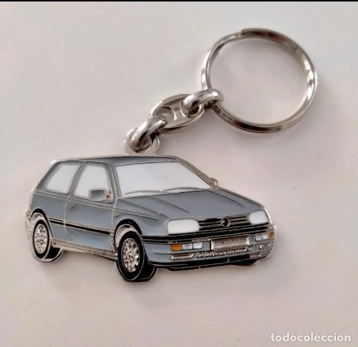 Coleccionismo de llaveros: llavero volkswagen golf III gris