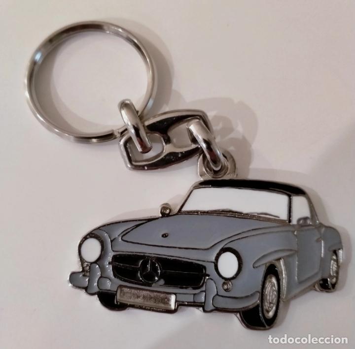 Coleccionismo de llaveros: llavero mercedes 190 sl gris