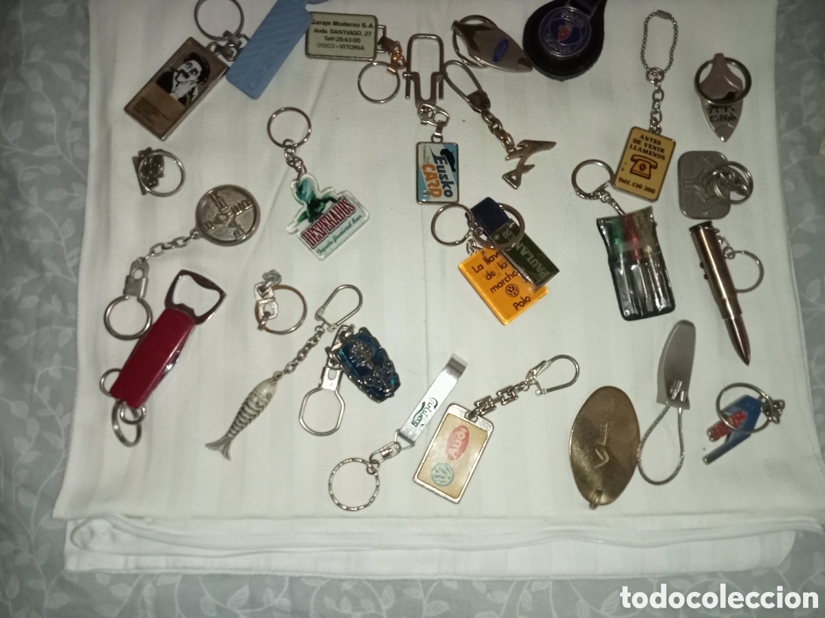 Coleccionismo de llaveros: M&aacute;s de 100 llaveros variados - Foto 3