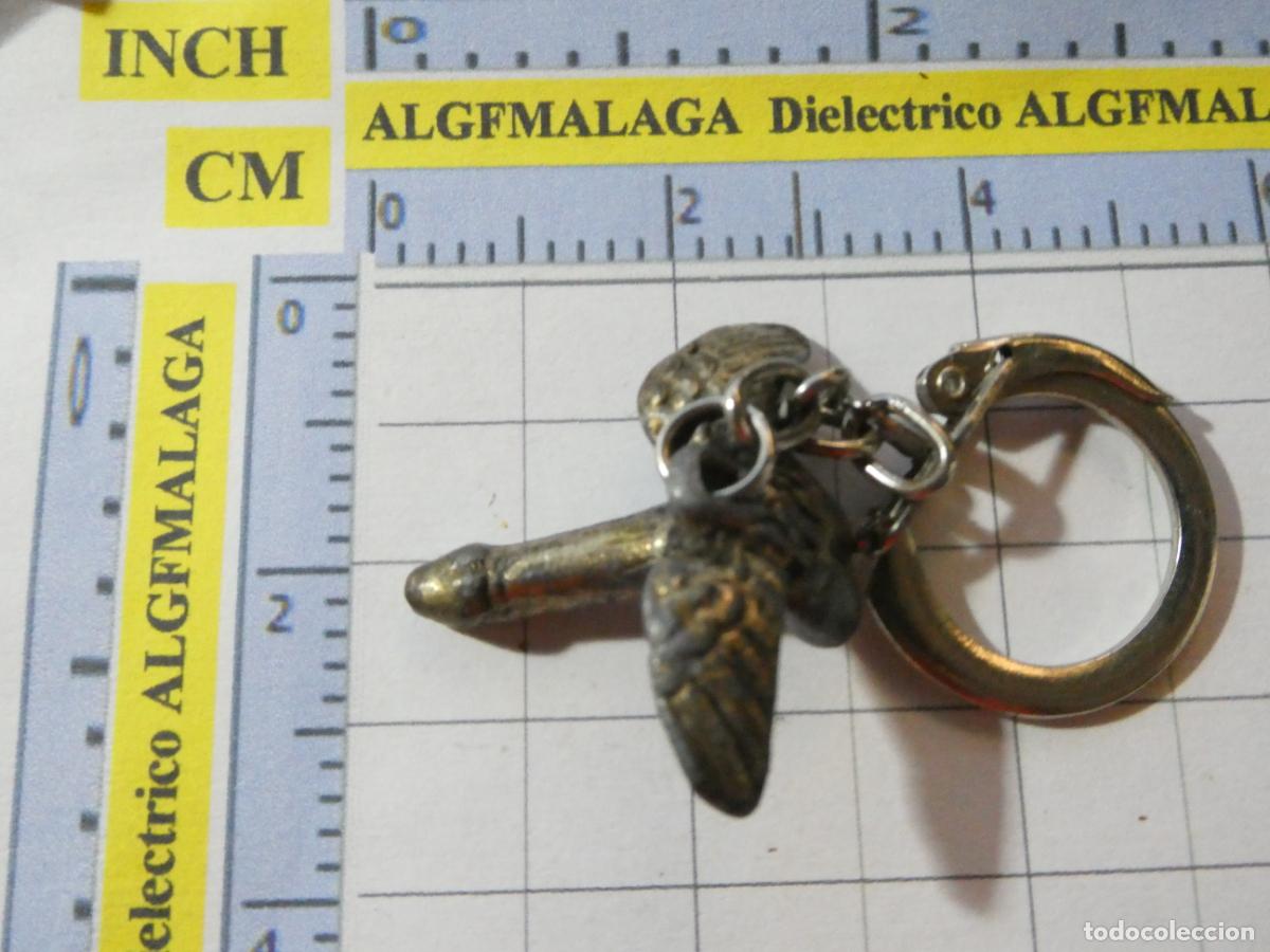 Coleccionismo de llaveros: LLAVERO DE FIGURITAS MINIATURAS. HUMOR PENE VOLADOR MIEMBRO VIRIL MASCULINO ALADO