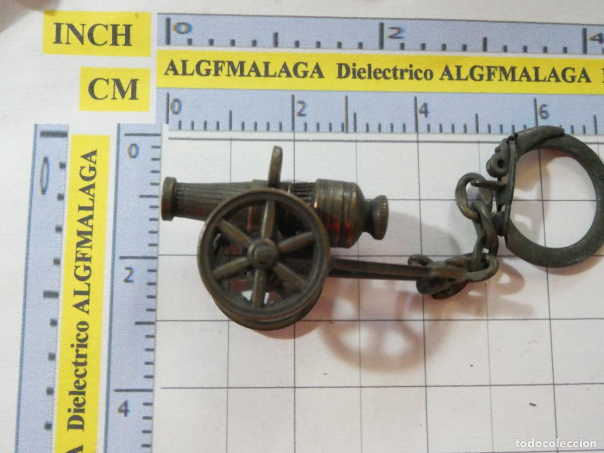 Coleccionismo de llaveros: LLAVERO DE FIGURITAS MINIATURAS. CA&Ntilde;&Oacute;N ARTILLER&Iacute;A MILITAR