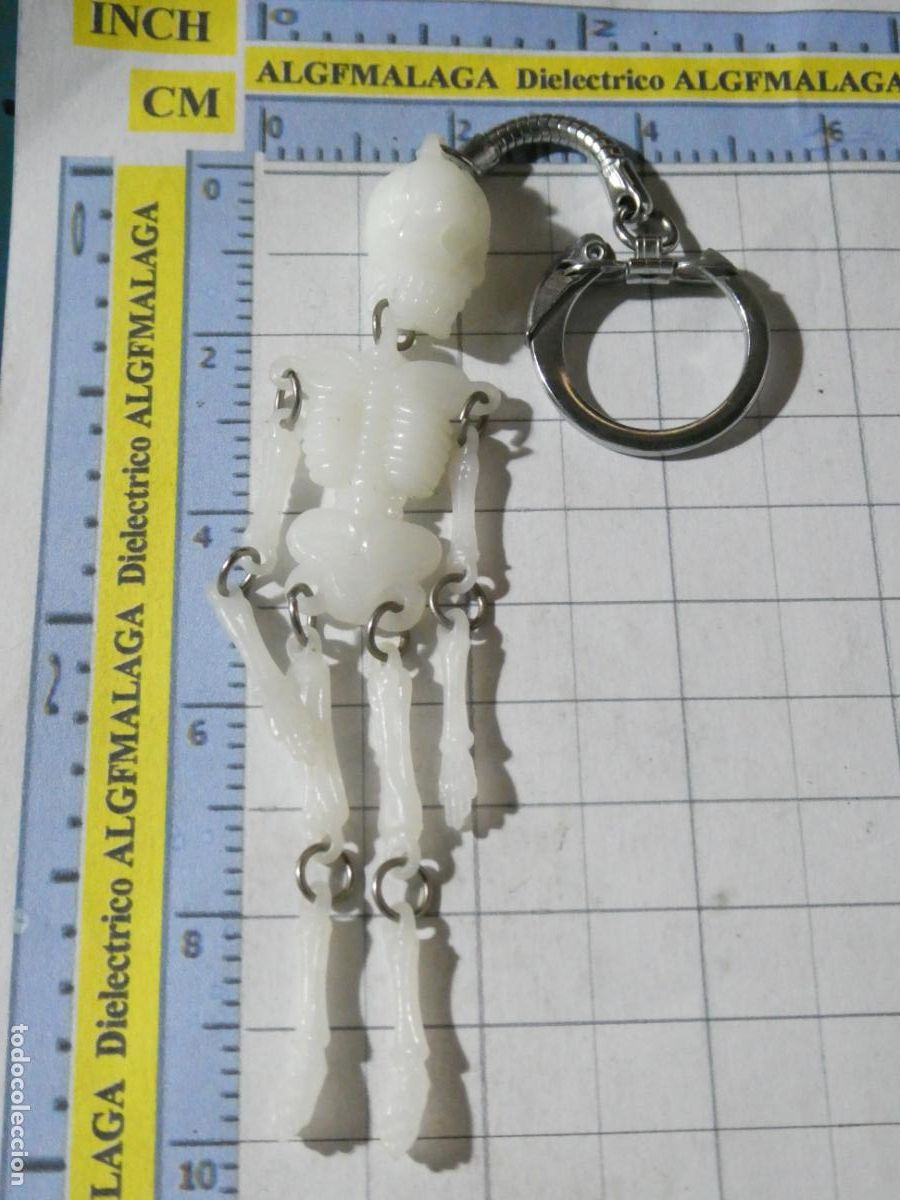 Coleccionismo de llaveros: LLAVERO DE FIGURITAS MINIATURAS. ESQUELETO ARTICULADO