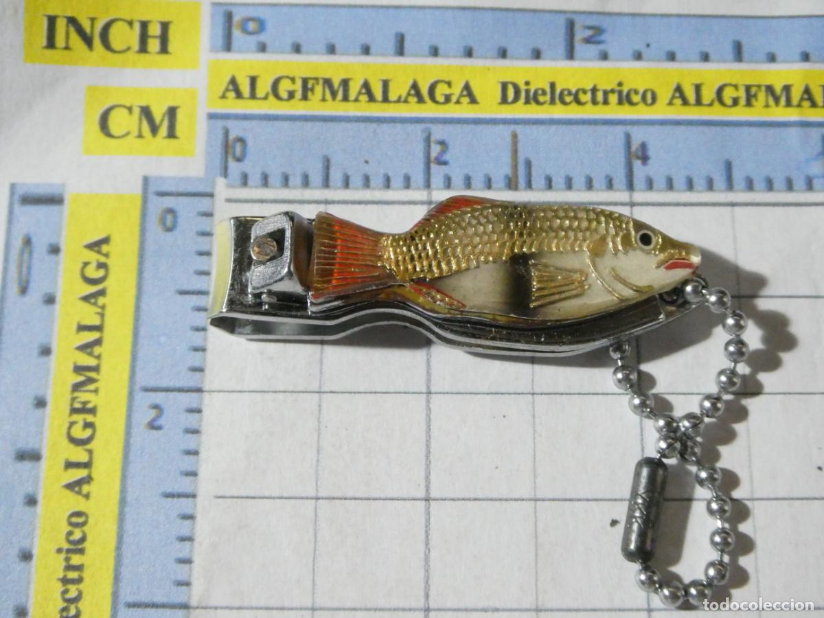 Coleccionismo de llaveros: ANTIGUO LLAVERO CORTAU&Ntilde;AS. IMAGEN DE PEZ PESCADO
