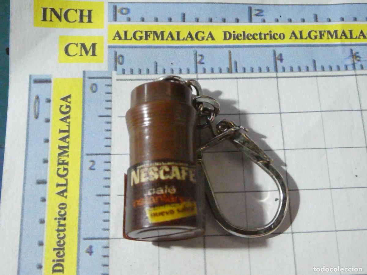 Coleccionismo de llaveros: LLAVERO DE FIGURITAS MINIATURAS. BOTE CAF&Eacute; NESCAF&Eacute;