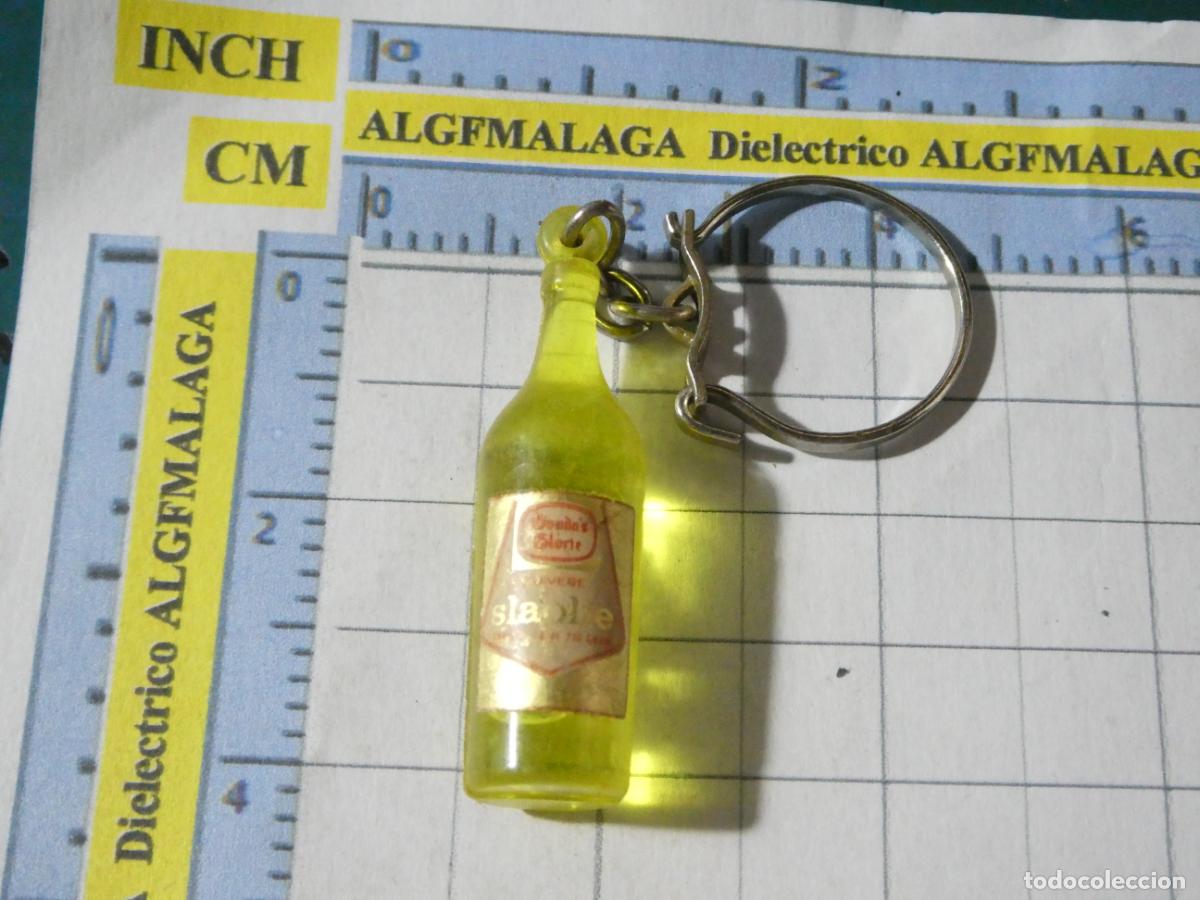 Coleccionismo de llaveros: LLAVERO DE FIGURITAS MINIATURAS. BOTELLA ACEITE VEGETAL COCINA SLAOLIE