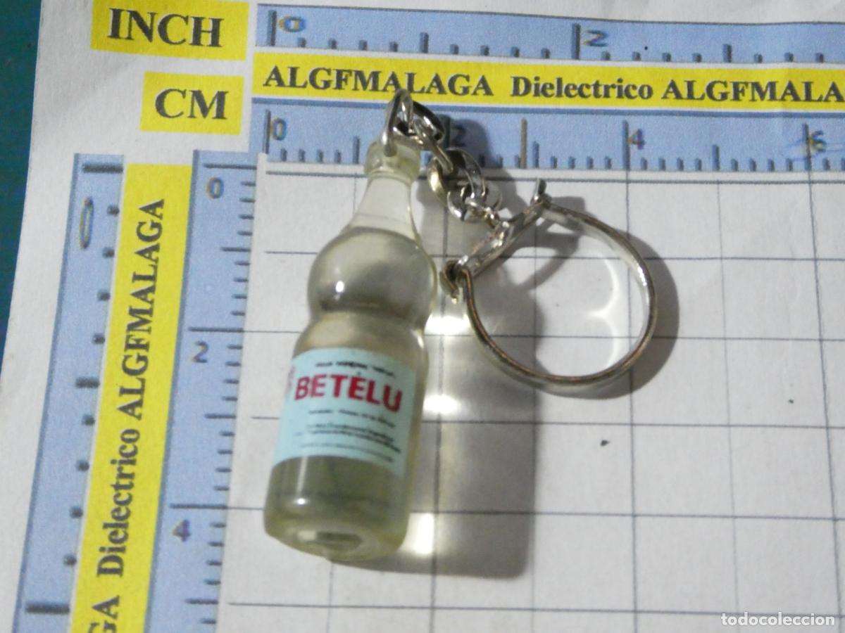 Coleccionismo de llaveros: LLAVERO DE FIGURITAS MINIATURAS. BOTELLA AGUA MINERAL BETELU