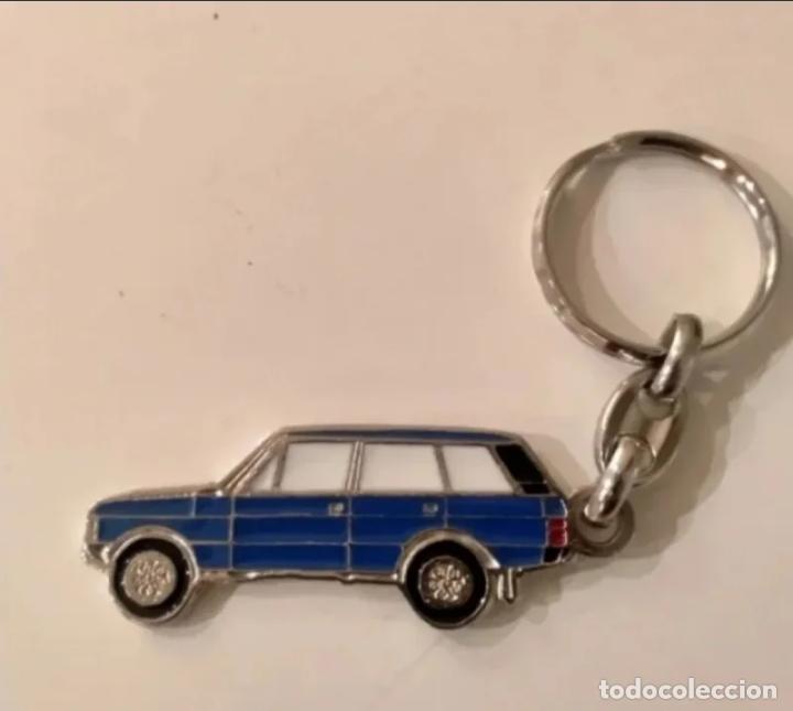 Coleccionismo de llaveros: llavero range rover azul