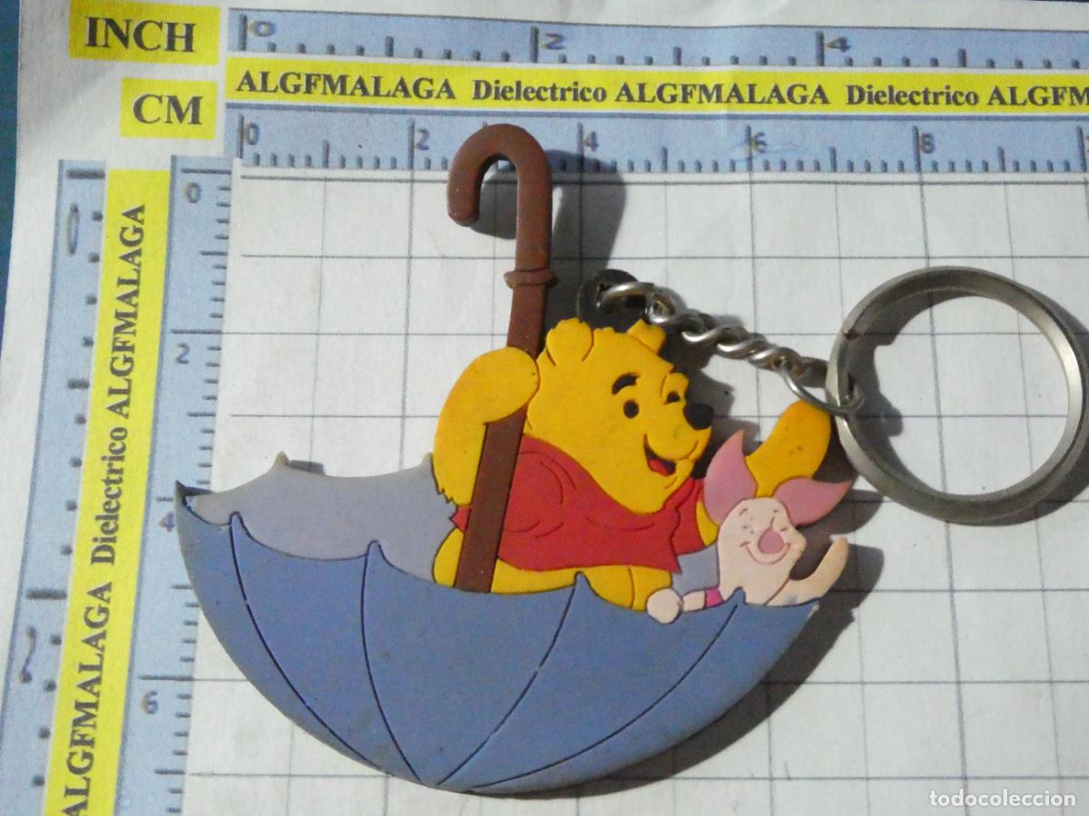 Coleccionismo de llaveros: LLAVERO DE DIBUJOS ANIMADOS. WINNIEH THE POOH EN PARAGUAS