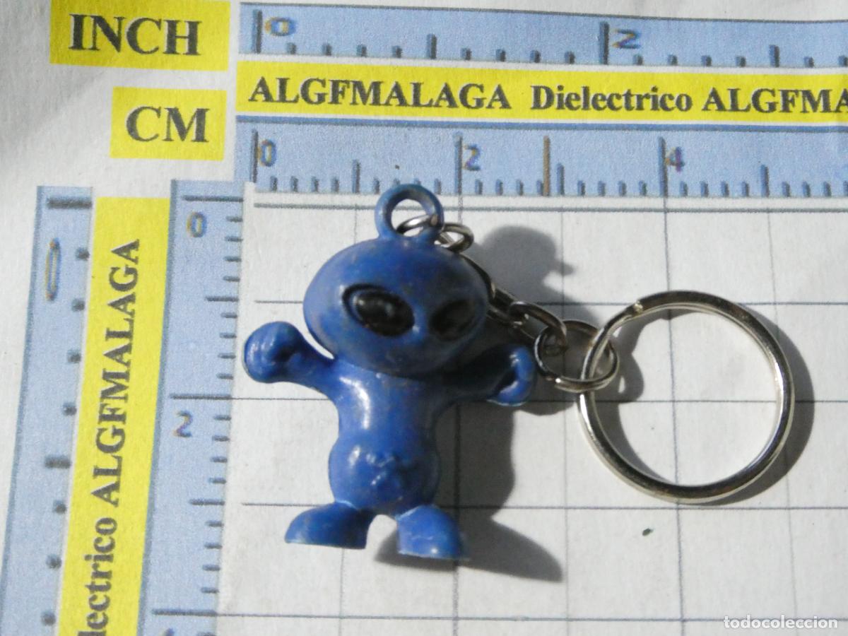 Coleccionismo de llaveros: LLAVERO DE FIGURITAS MINIATURAS. ALIEN EXTRATERRESTRE ALIEN&Iacute;GENA