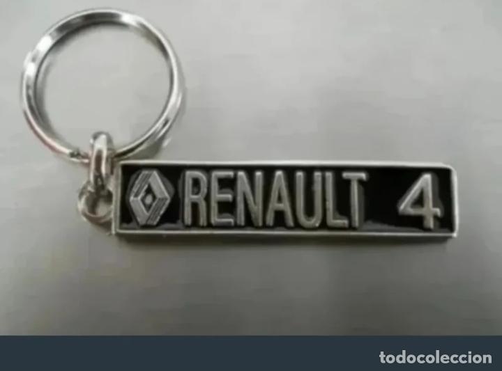 Collectionnisme de portes-cl&eacute;s: llavero renault 4 negro
