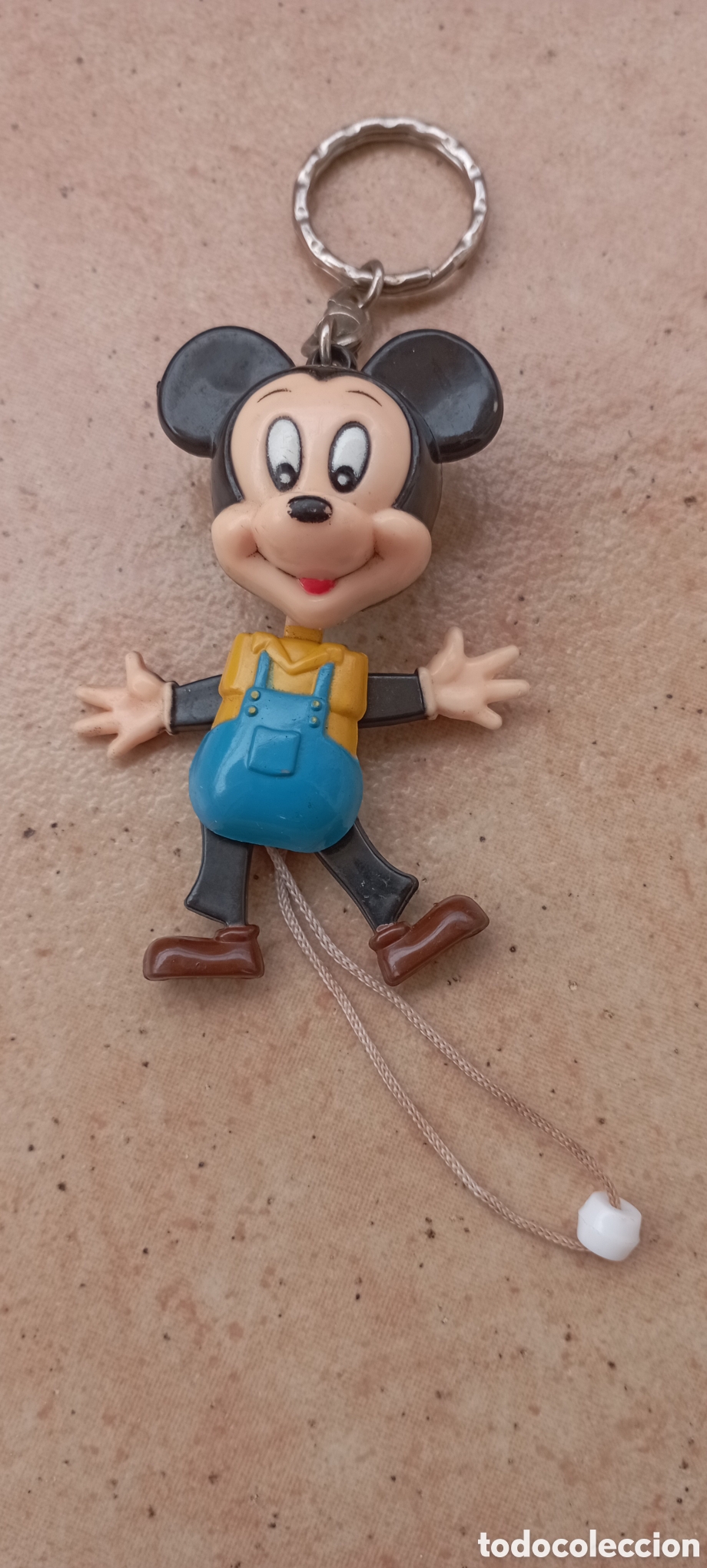 Coleccionismo de llaveros: Raro llavero bootleg Mickey Mouse - Foto 1