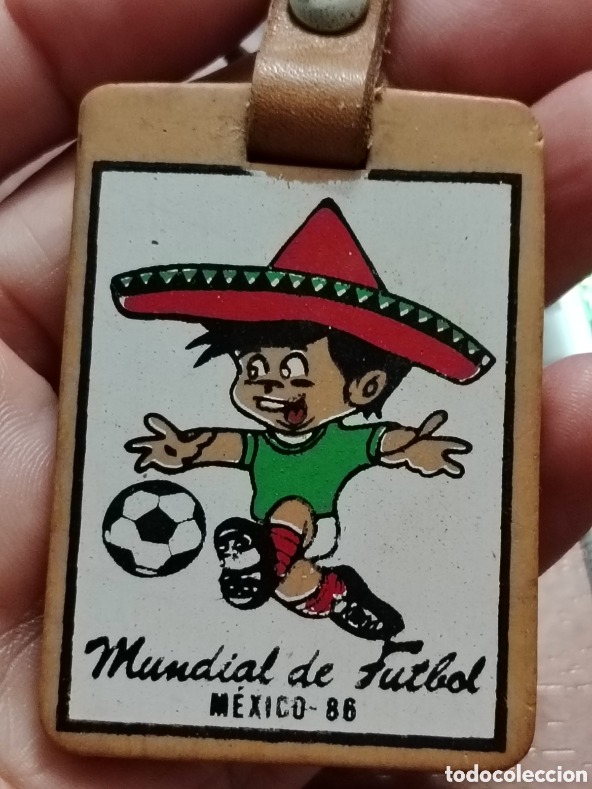 Coleccionismo de llaveros: Llavero Mundial de F&uacute;tbol M&eacute;xico 1986