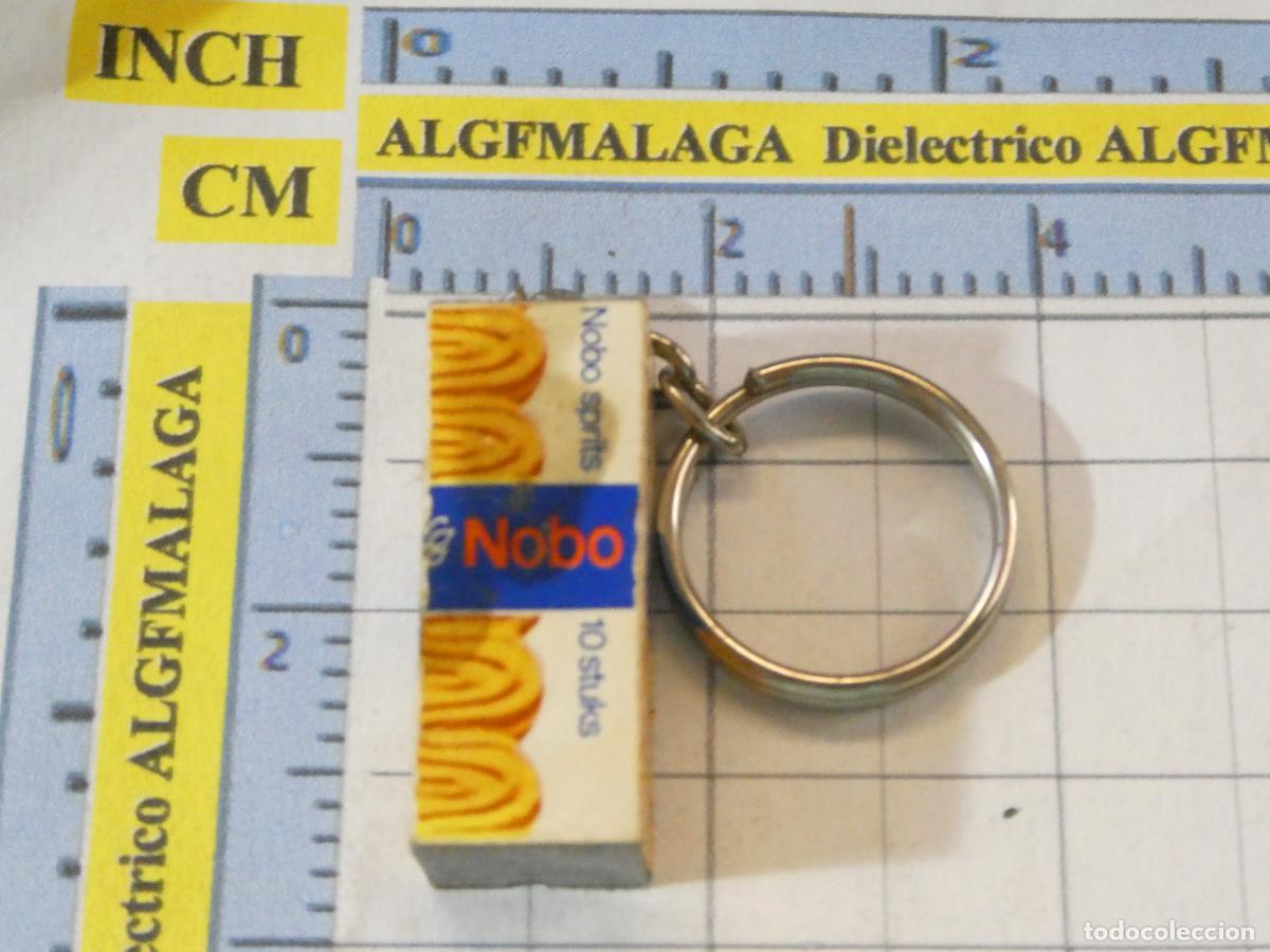 Coleccionismo de llaveros: LLAVERO DE FIGURITAS MINIATURAS. NOBO SPRITS GALLETAS PAQUETE