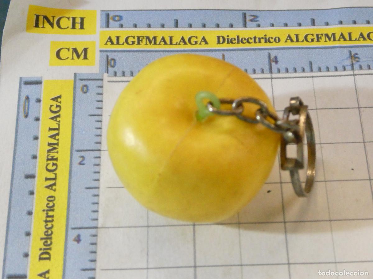 Coleccionismo de llaveros: LLAVERO DE FIGURITAS MINIATURAS. FRUTA MANZANA