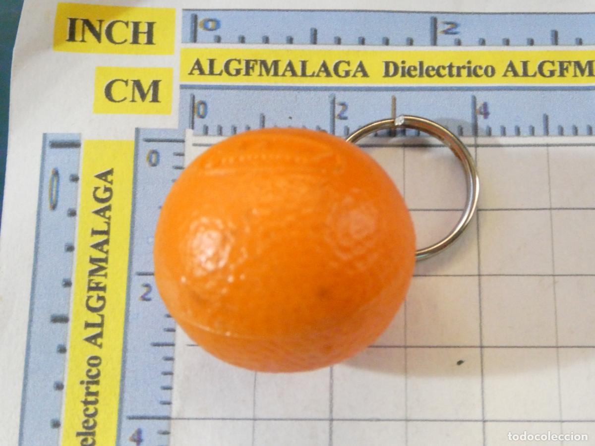 Coleccionismo de llaveros: LLAVERO DE FIGURITAS MINIATURAS. FRUTA NARANJA MANDARINA