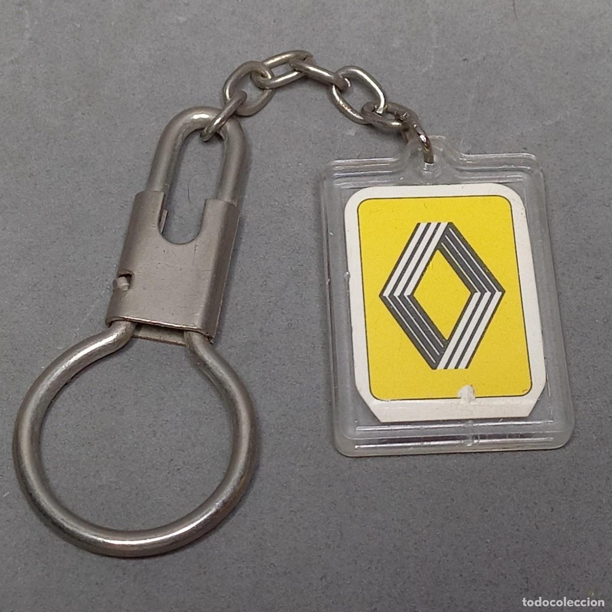 Coleccionismo de llaveros: Antiguo llavero con rombo Renault, a&ntilde;os 1972 a 1991