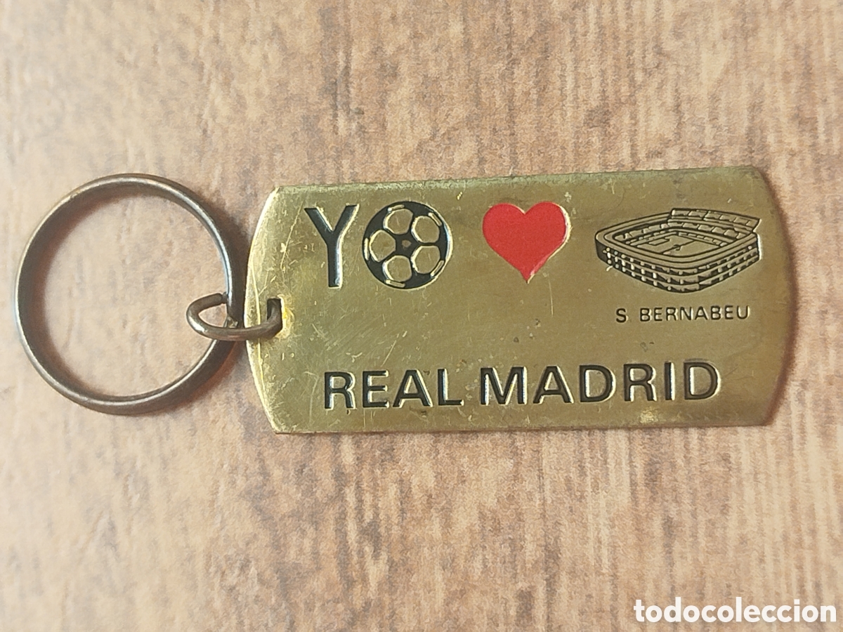 Coleccionismo de llaveros: Llavero Yo amo al S.B Real Madrid