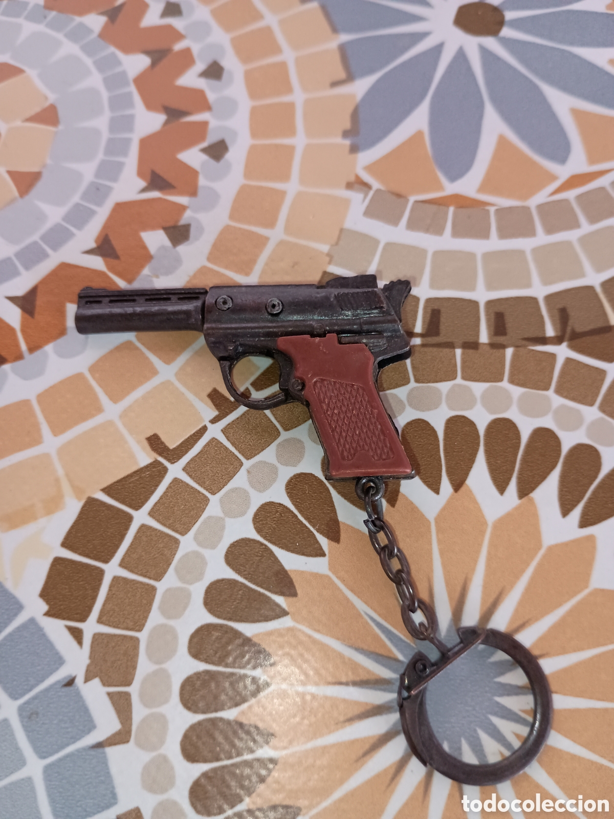 Coleccionismo de llaveros: Llavero Pistola vintage de petardos