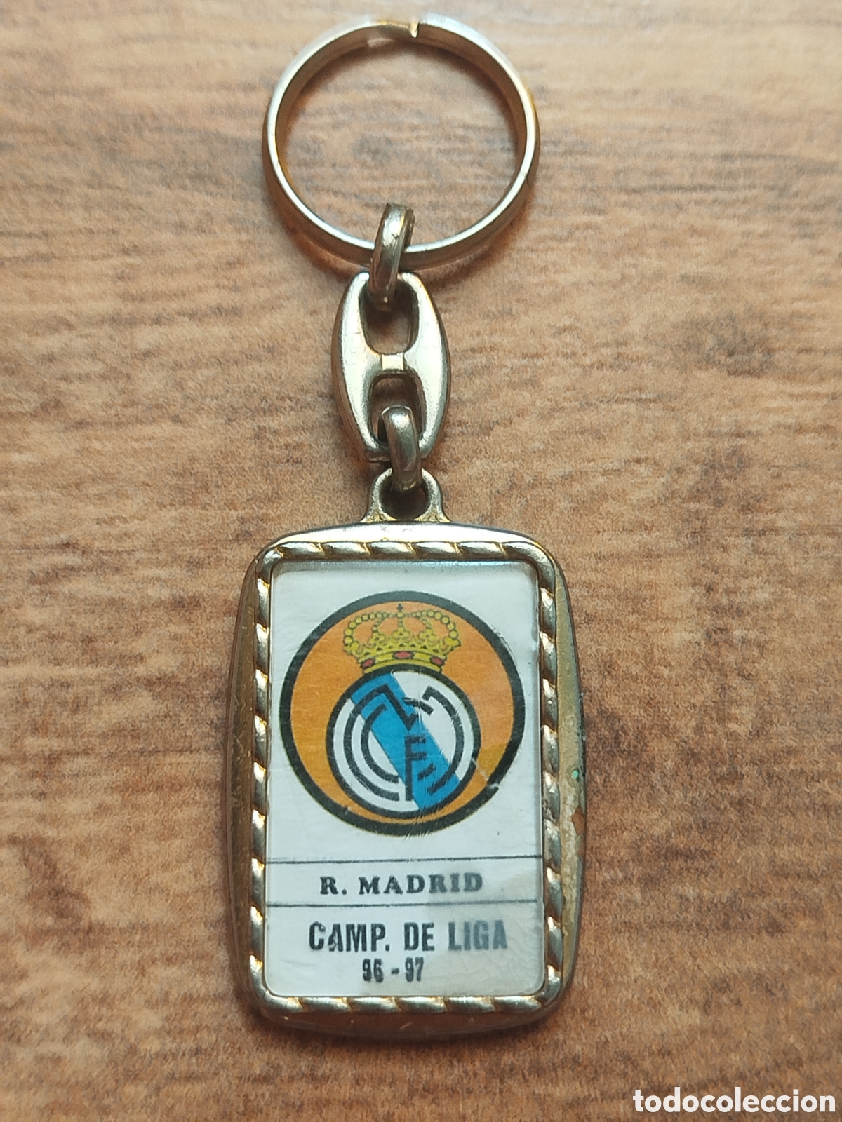 Coleccionismo de llaveros: Llavero Real Madrid Campe&oacute;n de Liga 96-97